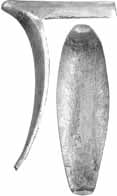 York County Style Buttplate, sand cast nickel silver
Overall length 4-5/8", width 1-1/2", comb 3-1/16" York County Style Buttplate, sand cast nickel silver
Overall length 4-5/8", width 1-1/2", comb 3-1/16"